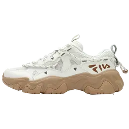 FLUID 5 Кроссовки для женщин с низким верхом, белый/коричневый Fila f12w422103fgd | ivory