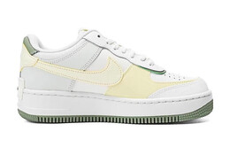 Кроссовки Nike Air Force 1 Skateboard Shoes Women's Low-Top White/Green fn6335-101(team10-赛博爱情) | green
