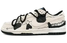 Кроссовки Nike Dunk Skateboarding Shoes Women's Low-top Black, цвет Off White dh9765-104(team13-龙骨墓园) | off white