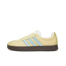 Кроссовки Adidas VL Court 2.0 Skateboarding Shoes Unisex Low-top Yellow/brown/blue, цвет Lemon id6015(team189-豆豆) | lemon