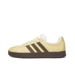 Кроссовки Adidas VL Court 2.0 Skateboarding Shoes Unisex Low-top Yellow/Brown, желтый id6015(team189-泛黄胶卷) | yellow