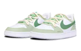 Кроссовки Nike Court Borough Skateboarding Shoes Women's Low-top Light Green, светло-зеленый dv5456-109(team351-线条小狗3-box) | light green