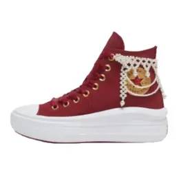 Кроссовки All Star Move Lifestyle женские с высоким берцем, красный/белый Converse a12771c | red/white