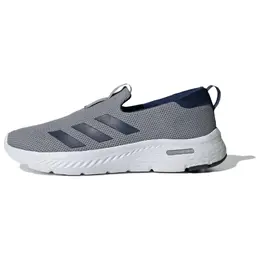 Кроссовки Adidas Cloudfoam Lifestyle Shoes Men Low-top Grey/Deep Blue/Cloud White, темно-синий id6509 | grey/deep blue/cloud white