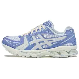 Кроссовки Asics Gel-Kayano 14 Lifestyle Shoes Unisex Low-top Blue/beige, синий/бежевый 1201a161-028-lh-indigo | blue/beige