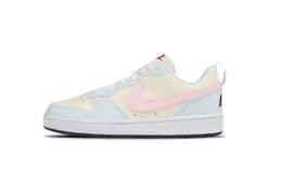 Кроссовки Nike Court Borough Skateboarding Shoes Women's Low-top Pink/blue, розовый fv8120-141(team86-粉钩北卡蓝） | pink and blue