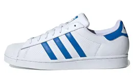 Кроссовки Adidas Superstar Skateboarding Shoes Unisex Low-top Blue/White, синий/белый if3652 | blue/white