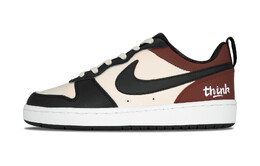 Кроссовки Nike Court Borough 2 Skateboarding Shoes Women's Low-top Red/black/beige, цвет Off White bq5448-115(team282-女款赤潮先锋) | off white