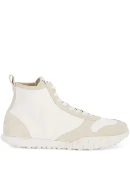Jil Sander suede-panelled sneakers 23963623