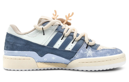 Кроссовки Adidas FORUM Skateboard Shoes Unisex Low-Top Beige id7995(team142-冰雪奇缘浅蓝)