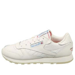 Кроссовки classic leather 'it's a man's world' Reebok, белый dv7356 | white