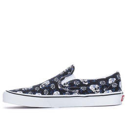 Кроссовки classic slip-on 'flash skull' Vans, черный vn0a4u381hj | black