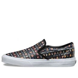 Кроссовки nintendo x classic slip-on 'zelda' Vans, черный vn0004mpjrd | black