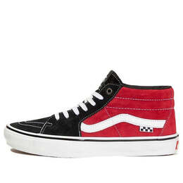 Кроссовки skate grosso mid 'black red' Vans, красный vn0a5fcg458 | red/black