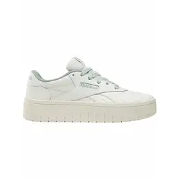 Кеды Reebok Court Advance Surge W, полнота F, размер 9,5 US, бежевый/зеленый 103768837952