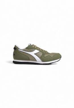 Кроссовки мужские Diadora комбинированные, зелено-коричневый 95937 | green