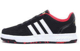Кроссовки для скейтбординга мужские, низкие, черные/белые/красные Adidas Neo bb9717