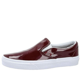 Кроссовки slip-on low tops casual skateboarding shoes red Vans, красный vn0003z4iwo | red