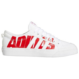 Кроссовки Adidas Nizza Trefoil Sneakers Women's, белый/красный fx8345 | white
