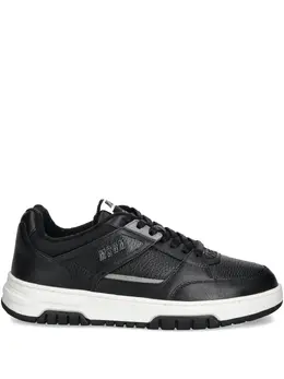 MSGM panelled leather sneakers 28679445