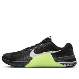 Кроссовки metcon 7 'black volt' Nike, черный cz8281-017 | black/green/white