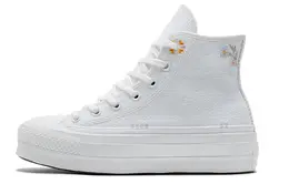 Кеды Converse Chuck Taylor All Star Lift Platform High 'Autumn Embroidery White' Women's a05068c