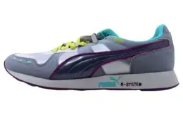 Кроссовки Puma RS100 HL Gray/Tradewinds-Grisaille, фиолетовый 356616-02 | dark purple