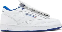 Кроссовки mountain research x club c mid 2 'white cobalt' Reebok, белый gx9046 | white