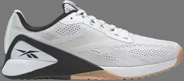 Кроссовки nano x1 'white black' Reebok, белый fz0634 | white