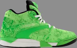 Кроссовки court victory pump Reebok, зеленый 6 j00244 | green