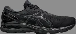 Кроссовки gel kayano 27 4e wide 'triple black' Asics, черный 1011a833 002 | black