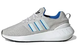 Кроссовки Adidas Swift run, серый/синий gx9203 | gray/blue