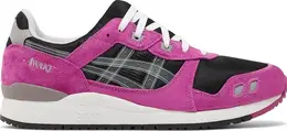 Кроссовки awake ny x gel lyte 3 'black pink' Asics, розовый 1201a568 001 | pink