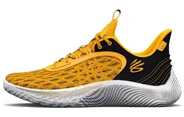 Кроссовки Under Armour Curry Flow 9 TB Steeltown Gold White 3025631-700