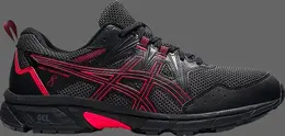 Кроссовки gel venture 8 'black electric red' Asics, черный 000919 | black