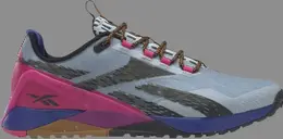 Кроссовки wmns nano x1 adventure 'gable grey pursuit pink' Reebok, серый h67963 | grey