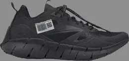 Кроссовки charli cohen x wmns zig kinetica horizon 'black' Reebok, черный 000883 | black