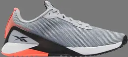 Кроссовки wmns nano x1 grit 'grey orange flare' Reebok, серый s42568 | grey