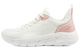 Кроссовки женские Bob's Running Shoes Low-top белые/оранжевые Skechers 117340-ofwt