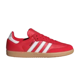 Adidas Кроссовки Wmns Samba OG, цвет Scarlet White ie6524 | scarlet white