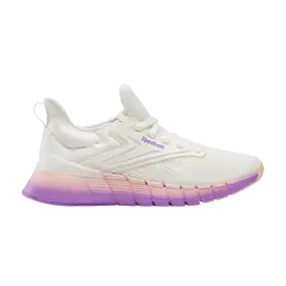 Кроссовки Reebok Nano Gym, белый/розовый/фиолетовый 100208624 | chalk digital purple