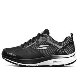 Кроссовки go run consistent low-top sneakers black Skechers, черный 128272-bksl | black/white