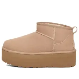 Кроссовки (WMNS) Ugg Classic Ultra Mini Platform Boot 'Sand', цвет sand 1135092-san | sand