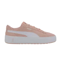 Кроссовки Wmns Smash Platform v2 Suede Puma, розовый 373037 05 | peachskin/white