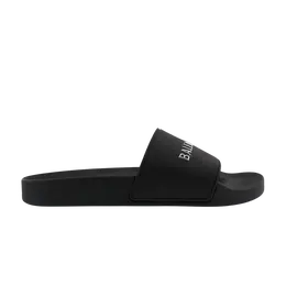 Кроссовки Balenciaga Wmns Pool Slides, черный 565547 w1s8c 1081 | black