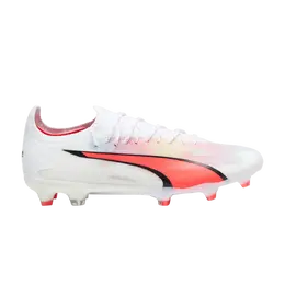 Кроссовки Ultra Ultimate FG AG Puma, белый 107311 01 | white/black/fire orchid