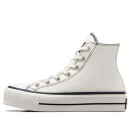Кроссовки chuck taylor all star lift platform hi shoes 'white black' Converse, белый a07113c | white / black