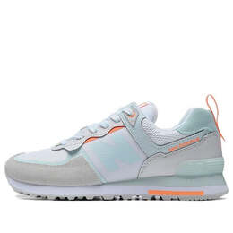 Кроссовки 574 shoes for pink/orange New Balance, розовый wl574isc | grey/blue