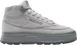 Reebok Кроссовки Wmns Club C Geo Mid 'Pure Grey', серый 100074482 | grey