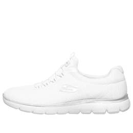 Кроссовки summits 'white' Skechers, белый 12980-wsl | white/silver